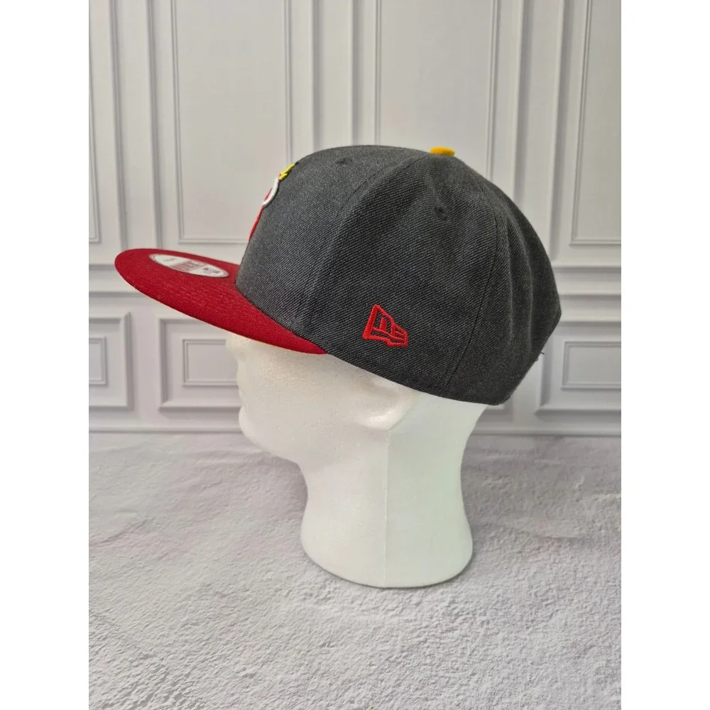 New Era 9Fifty Snapback Flatbrim NBA MIAMI HEAT Hat 3 Time NBA Champions OSFM